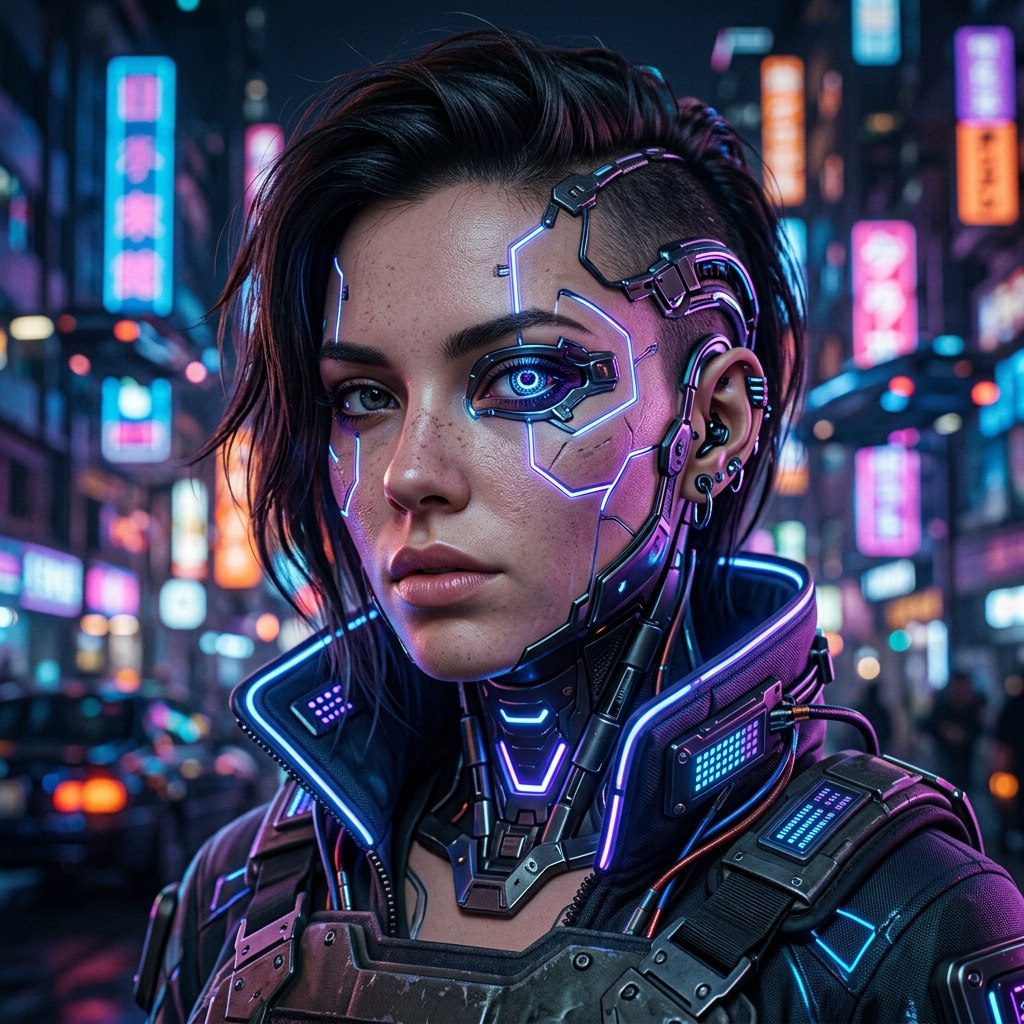 Futuristic Portrait