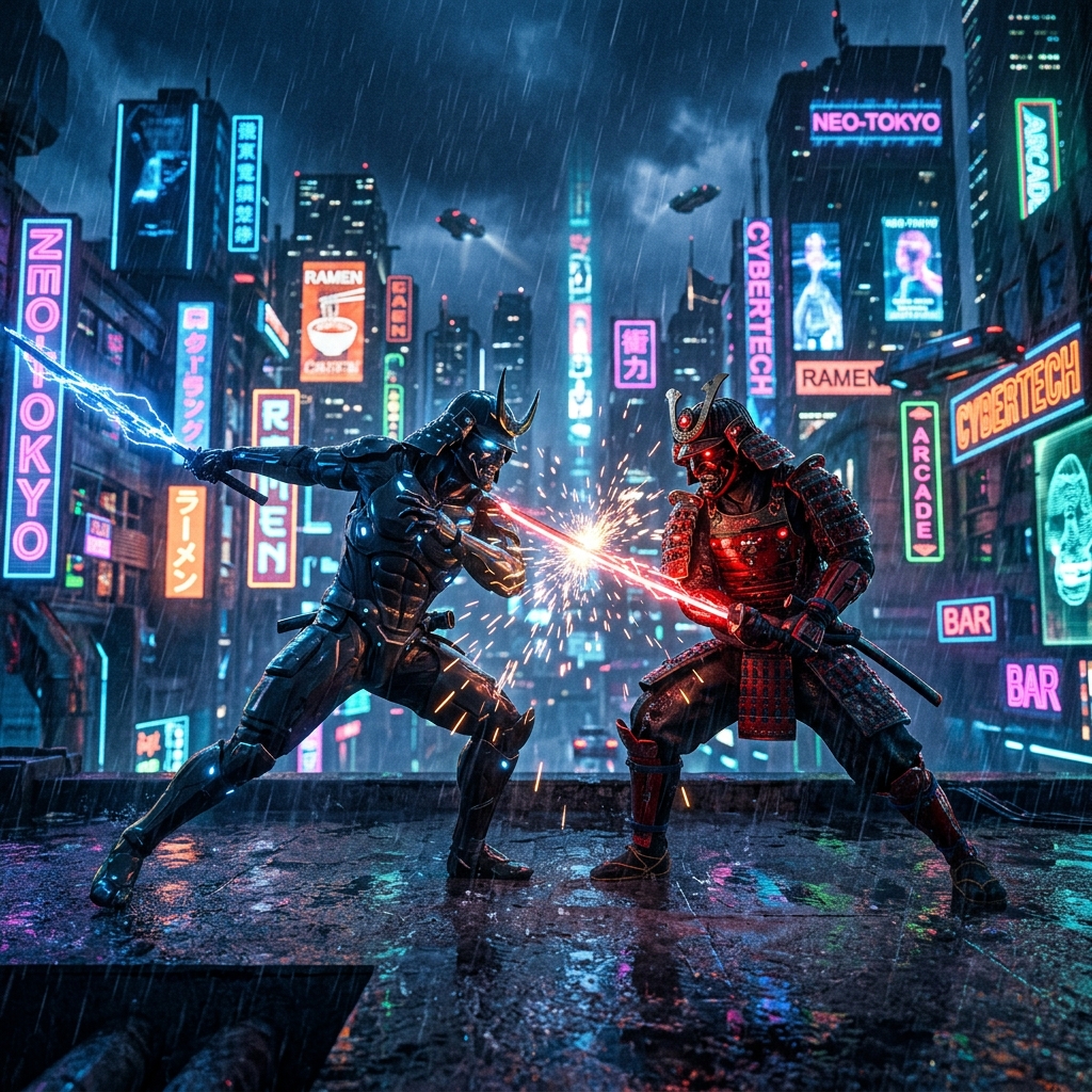 Cyber Samurai Duel
